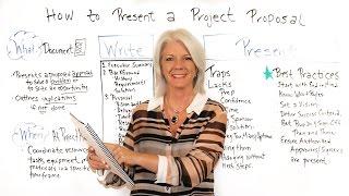 How to Present a Project Proposal - Project Management Training