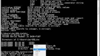 SQLite Tutorial
