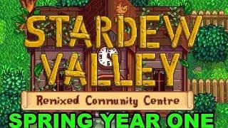 Playing Stardew Valley with a Remixed Community Centre | Spring Year One
