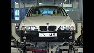 Тест на износ BMW M5 E39. Испытания БМВ. Vintage archive video, hard test