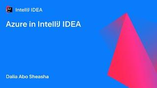 Azure in IntelliJ IDEA