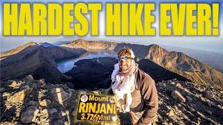 Pendakian paling EKSTRIM yang pernah ada! Apa rasanya? | Gunung Rinjani Lombok