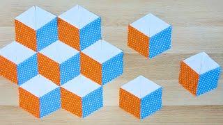 How to Make 3D Tumbling Quilt Blocks Without Y Seams (Beginner Tutorial)