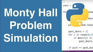 Monty Hall Problem Simulation | Python Example