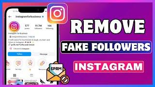 How To Remove Fake Followers On Instagram | Delete All Spam Followers In Instagram At Once