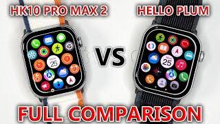 HK10 Pro Max 2 vs Hello Plum - FULL COMPARISON! Best Apple Watch Series 10 Copies with watchOS 11!