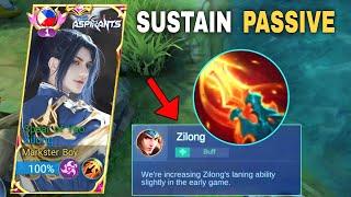 FINALLY BUFF ZILONG IS OVERPOWERED!! (SUSTAIN DAMAGE) ZILONG BEST BUILD 2023 | MOBILE LEGENDS