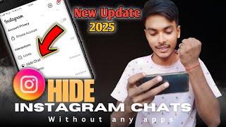 How to HIDE instagram Chats/ Chats kaise Hide kare |instagram chats kaise chhupaye 2025 @ManojDey