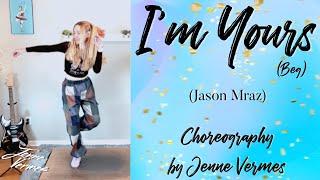 I'M YOURS (Jason Mraz) - Beginner Version - TAP DANCE COVER - Choreography by Jenne Vermes