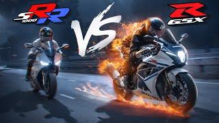 Suzuki GSX-R 1000 L7 2023 VS BMW S1000RR 2019/2017