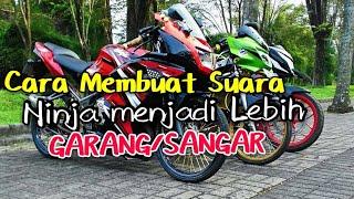 cara membuat suara ninja rr/r menjadi lebih garang