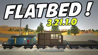 Unturned Update - FLATBED TRAIN CARS!! Building a Base on a Train! (Update 3.21.1.0)