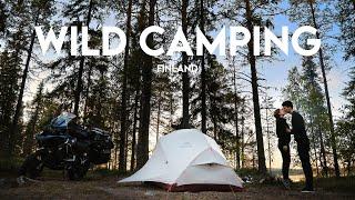 Finland Motorcycle Wild Camping - Unforgettable Adventure!