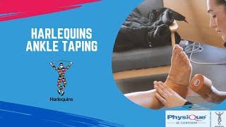 Harlequins Ankle Taping | Physique Management