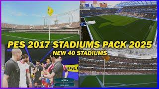 PES 2017 NEW STADIUM PACK 2025 AIO