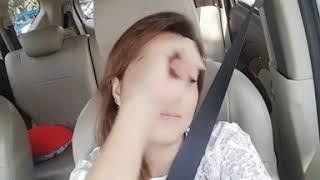 Tante oli goyang manja di mobil