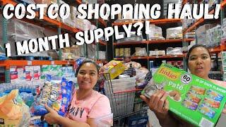 BUHAY AMERIKA: COSTCO SHOPPING HAUL NA! 1 MONTH SUPPLY NA GROCERY! FIL-AM FAMILY VLOG