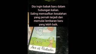 Dia ingin saling memaafkan kesalahan yang pernah terjadi  #tarotreader #tarot #ramalantarot