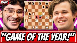 “Absolute Chaos!” || Magnus Carlsen DESTROYS Alireza Firouzja w/ The KAN SICILIAN! (Hikaru SHOCKED!)