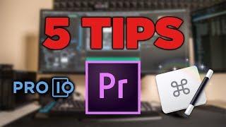 5 Tips For ACTUALLY Editing Faster In Premiere Pro