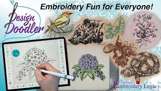 Introducing the Design Doodler – Make Your Own Simple Embroidery Designs without Digitizing!