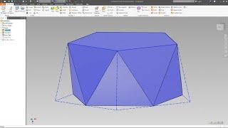 Icosahedron (extrusion method) - Autodesk Inventor