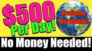 How to Make $500 A DAY Online FOR FREE! (Step by Step For Beginners)