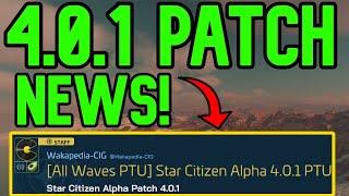 4.0.1 PATCH NEWS! BUG FIXES & SAVE STANTON 2! *NEW PTU UPDATE!* STAR CITIZEN NEWS!