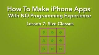 How To Make an App - Ep 7 - Size Classes in Xcode 7 (iOS 9)