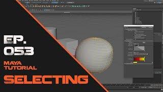 Selecting In Maya