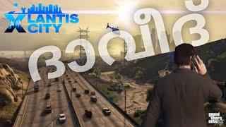 Daweed At Xlantis City GTA 5 Malayalam RP Roleplay Gaming Live