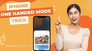 How to use iPhone One-handed mode | iPhone single hand mode |