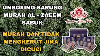 Unboxing Sarung Al - Zaeem Sabuk Termurah dan Tebal - Sinar Ayu Solo #sarungindonesia #bisnisonline