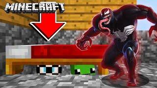 DENDY & ICH VERSTECKEN UNS VOR VENOM UNTERM BETT in Minecraft! [Deutsch/HD]