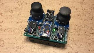 Micro RC Remote Controller 2.4GHz and IR (Arduino based)