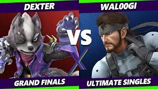 S@X 567 GRAND FINALS - Dexter (Wolf) Vs. Wal00gi (Snake) Smash Ultimate - SSBU