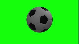 Football Soccer Ball Rolling Towards Screen | Free Stock Footage