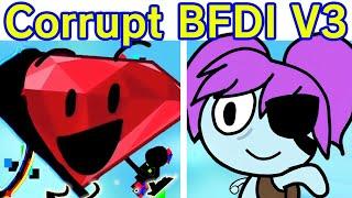 Friday Night Funkin' Battle for Corrupted Island 3.0 DEMO (Learn With Pibby x FNF Mod) (BFDI Glitch)