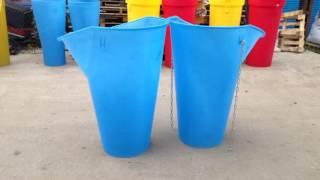 Строительный мусоросброс пластиковый "Стандарт" - приемная секция - Полимер Групп