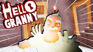 HELLO GRANNY! GRANNY'S COMPLETE HOUSE IN HELLO NEIGHBOR!