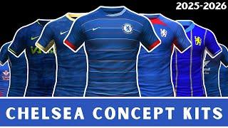 Chelsea FC 20+ Concept Home Kits For Next Season 2025-2026.....