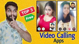 Top 3 Free Video Call App Girl No Money No Coins || 3 Best Dating Apps in india 