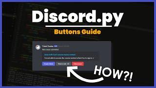 [NEW] Discord Buttons in Less than 9 Minutes Using Discord.PY