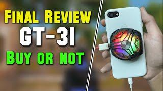 Final review GT-31 cooling fan | buy or not for PUBG MOBILE in 2024