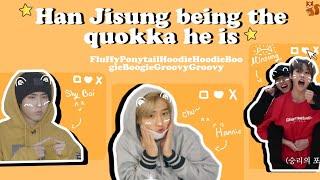  Han Jisung being the quokka he is ️