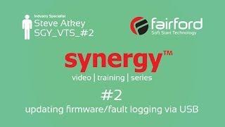 updating the synergy™ firmware and fault logging via USB