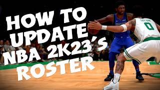 How To Update NBA 2K23's Roster