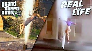 GTA 5 VS REAL LIFE 11 ! (fun, fail, stunt, ...)