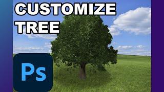 How to RENDER tree in Photoshop