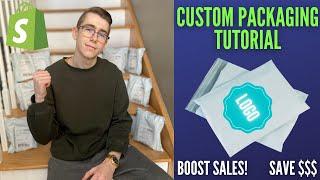 How To Create Custom Packaging For Your Store | Branded Shipping Bags Tutorial 2021